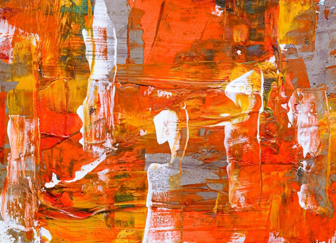 Abstract painting day for beginners, St Ives