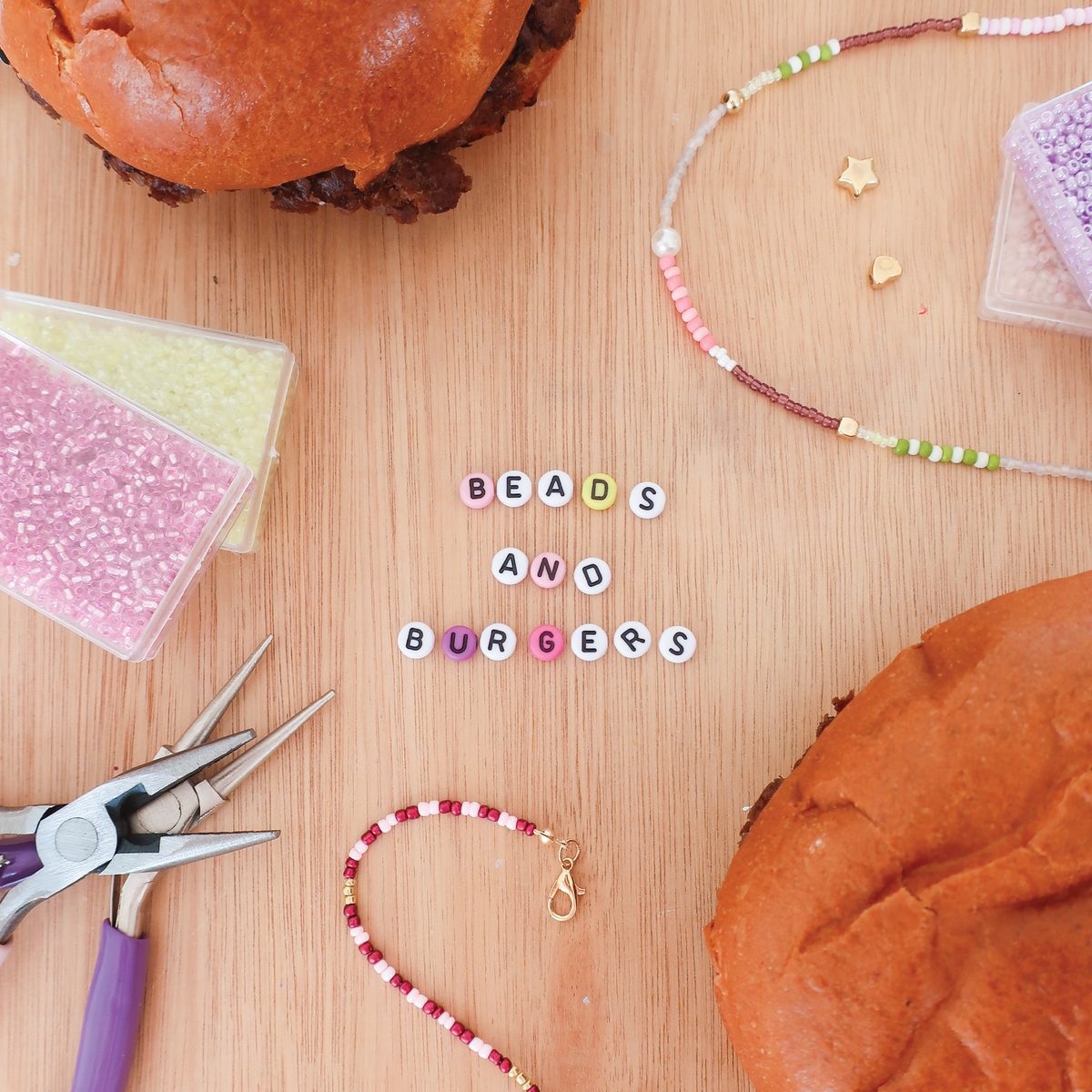 Beads and Burgers