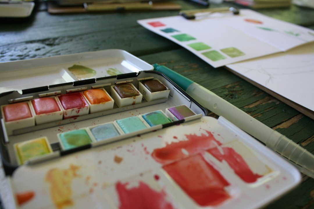 Beginners Watercolour Day at LilyBoo, Lostwithiel