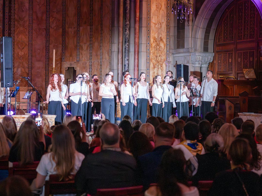 Community choir performances at Eden Project
