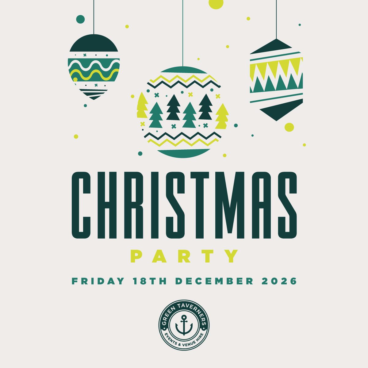 Christmas Party at the Green Taverners