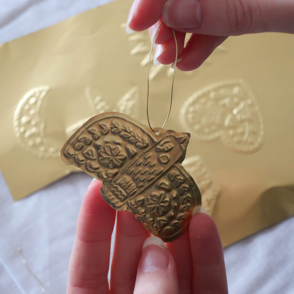 Foil Embossed Decorations Workshop, Torpoint