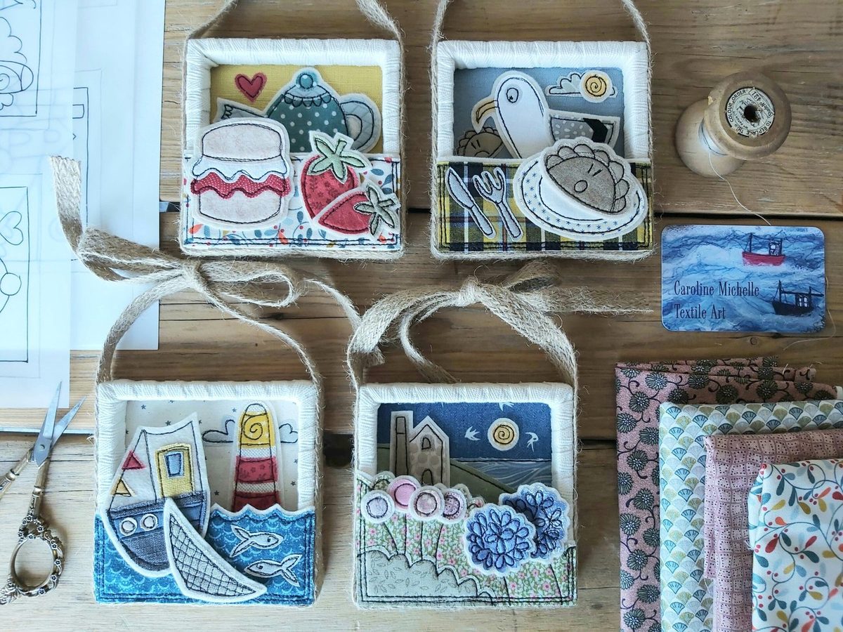 Freemotion Embroidery Layered Pictures – Follow-on workshop