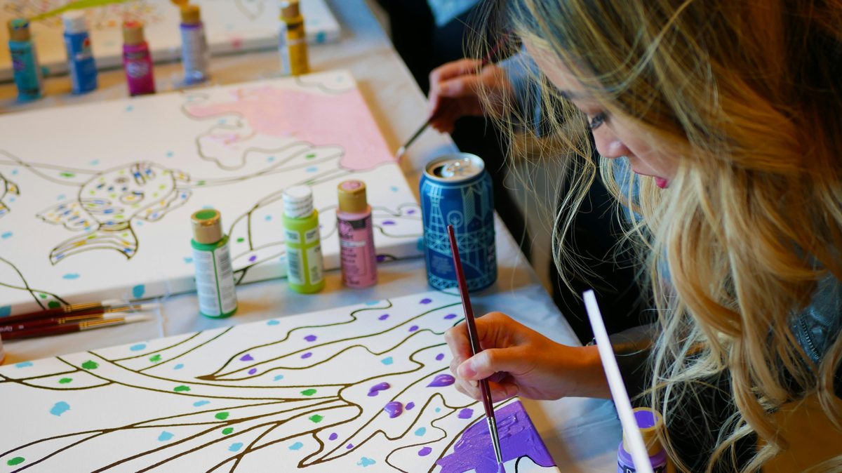 Friday Art Club at The Basement