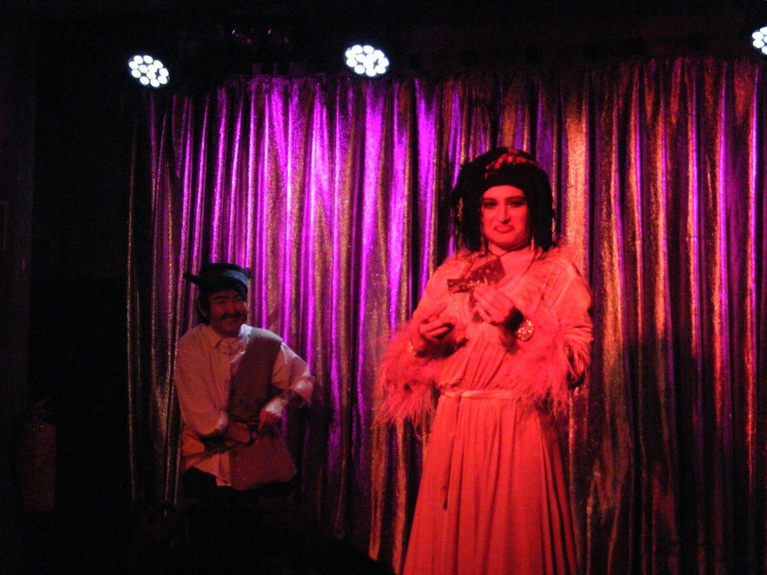 George and the Drag Queen at the Acorn