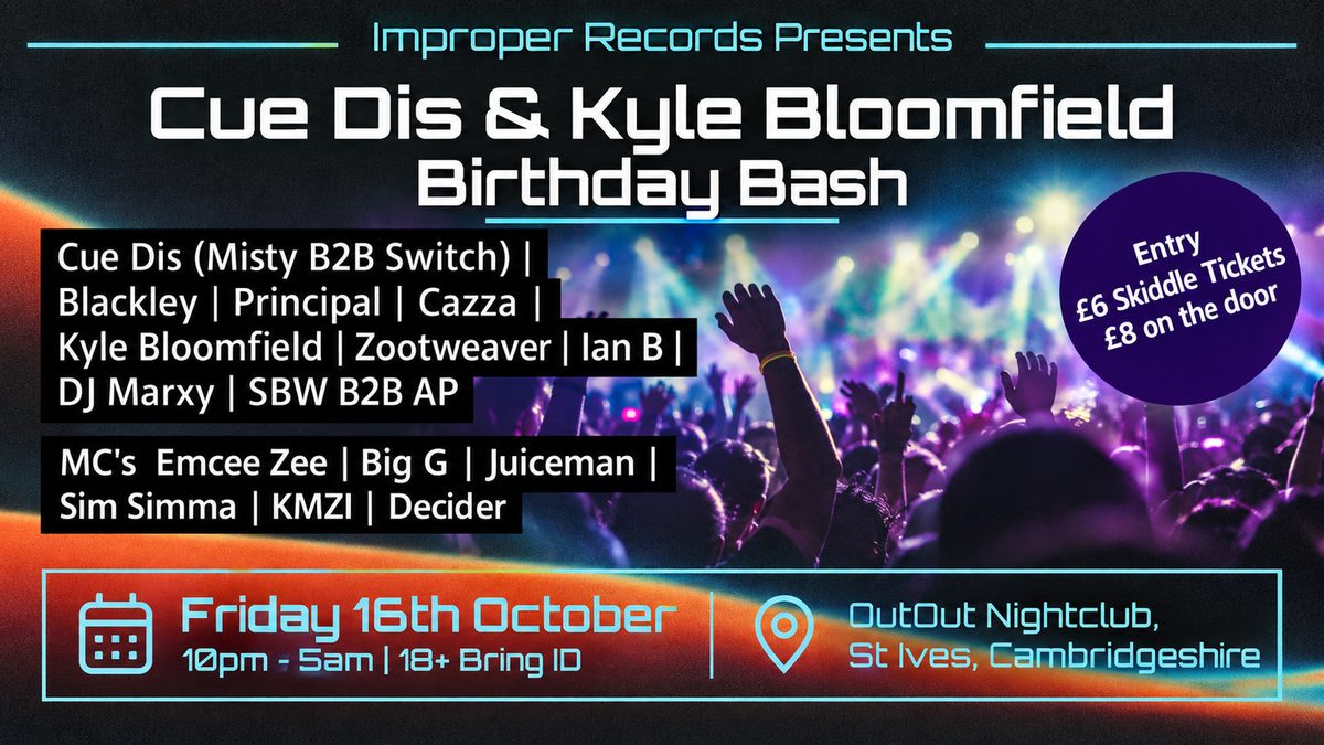 Improper Records at OutOut Nightclub, St Ives