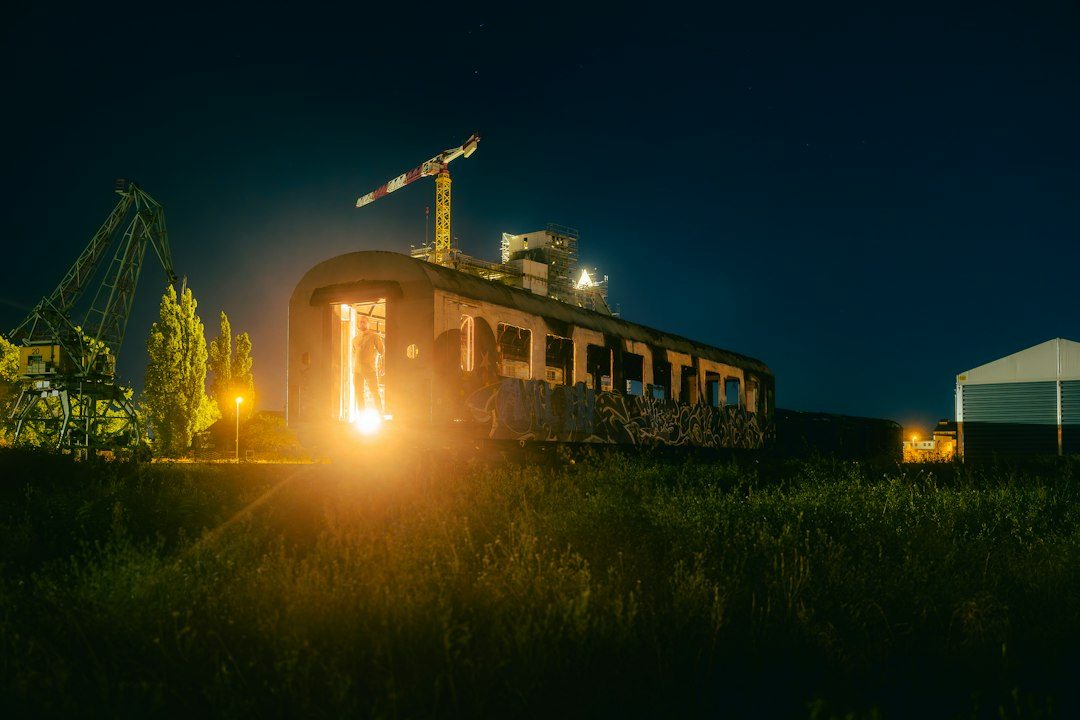 Halloween night on the Bodmin Railway