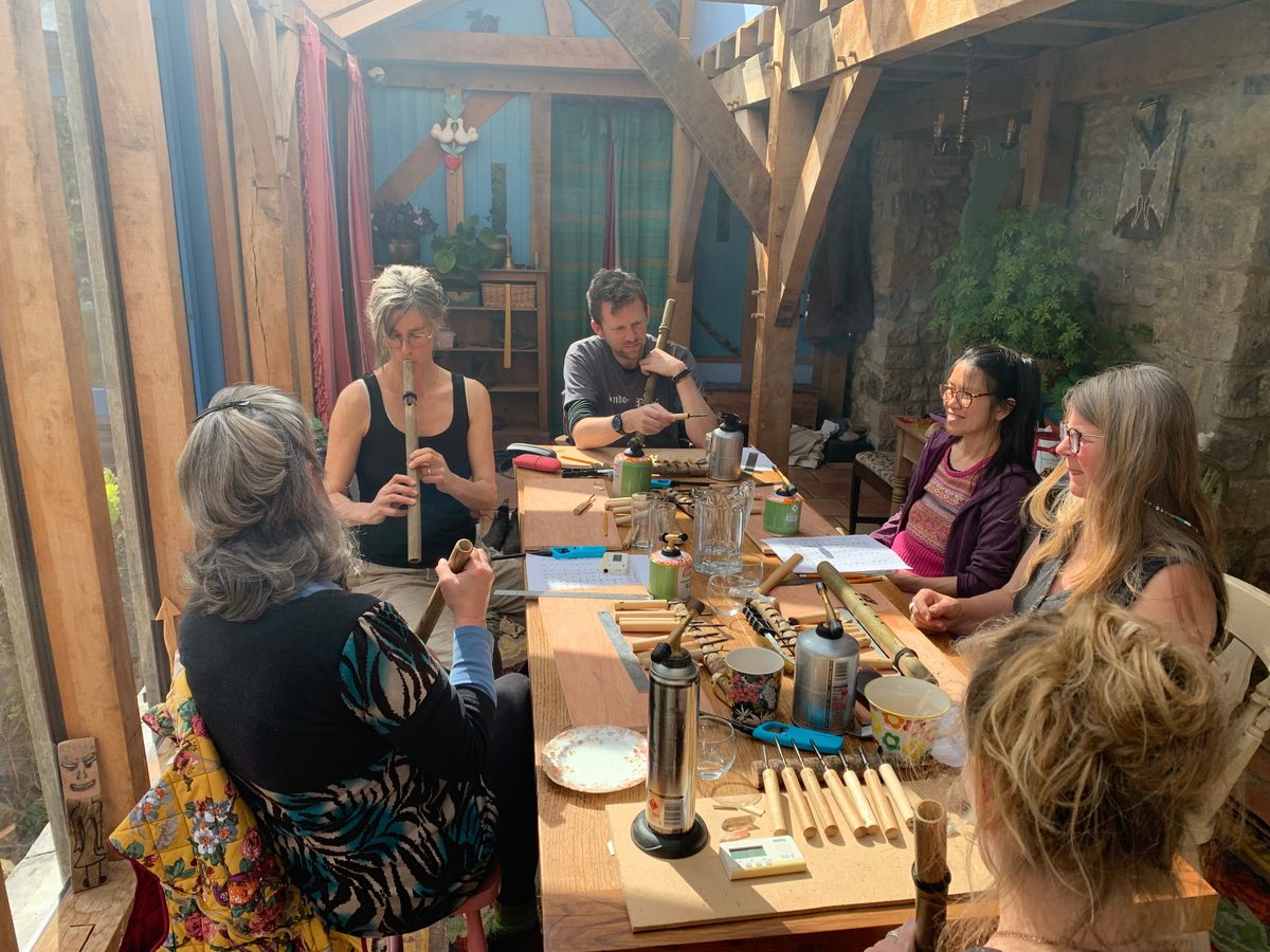 Native American Style Flute Making with Rikk