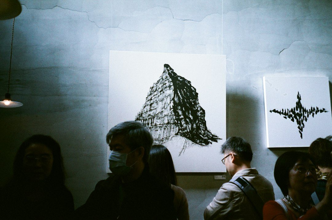 Peter Giles and Zoe Eaton exhibition opening, St Ives