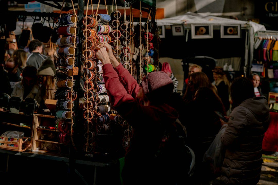 Pop-up market at Project Eighty Three, Newquay
