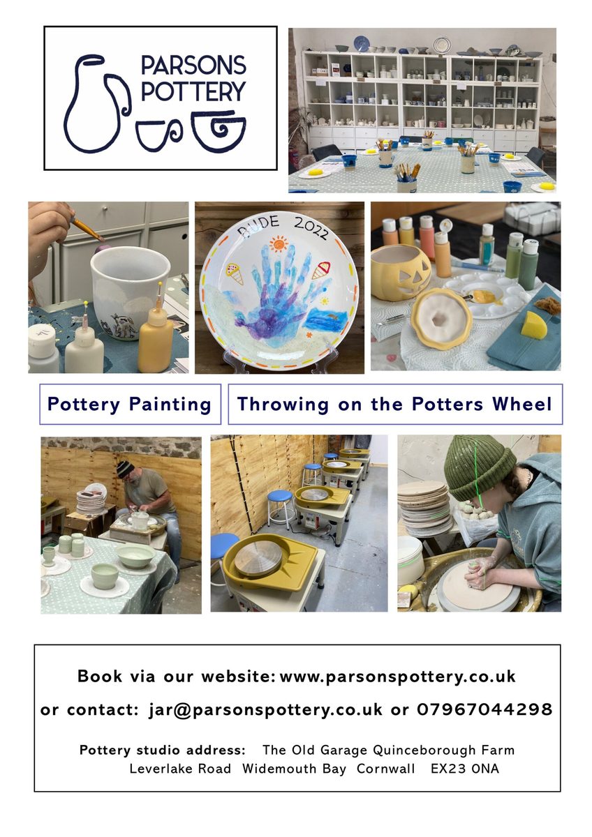 Pottery Painting and Throwing Sessions