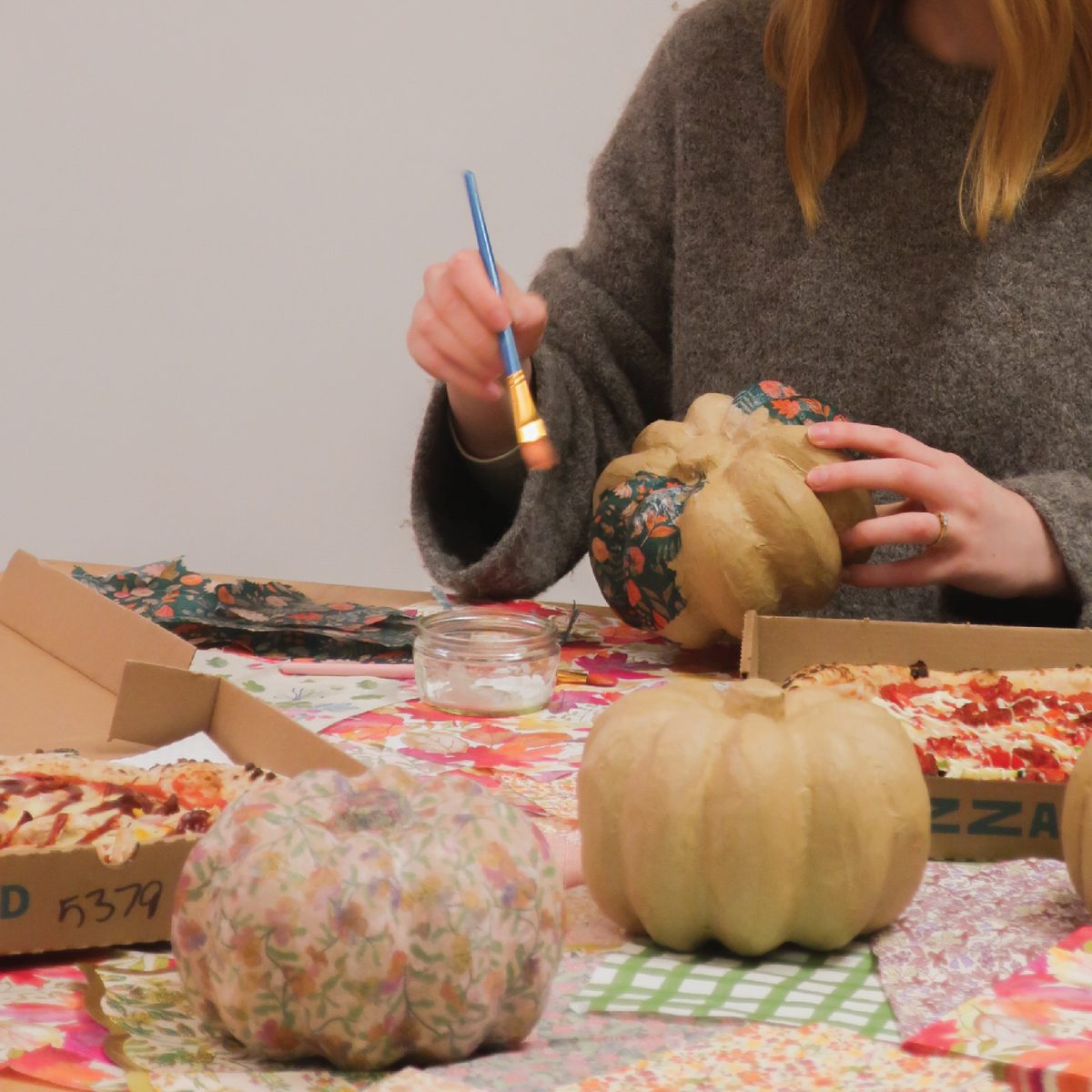 Pumpkins and Pizza at In The Making