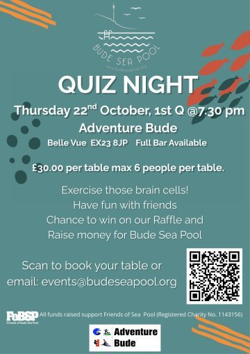 Quiz Night at Bude Sea Pool