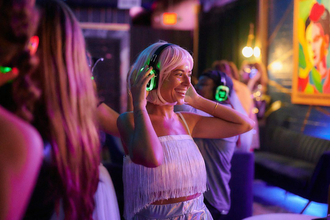 Halloween silent disco at Tyacks Hotel, Camborne