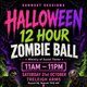 Halloween Zombie Ball at the Treleigh Arms