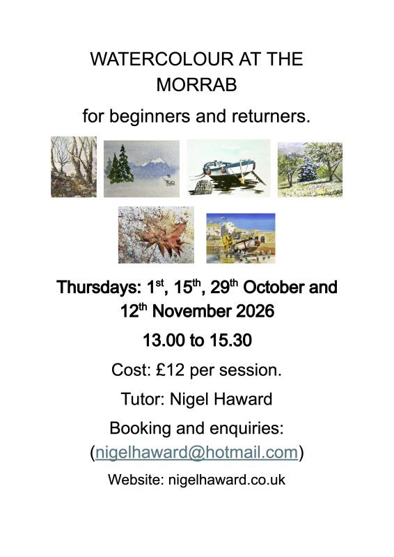 Watercolour at The Morrab with Nigel Haward