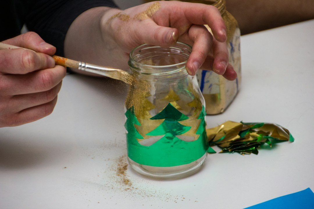 Home Jars painting workshop at LilyBoo