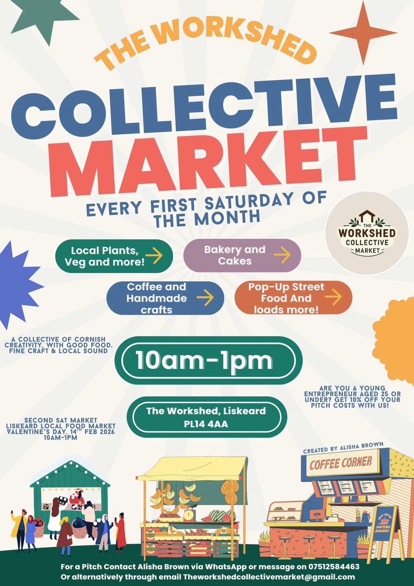 Workshed Collective Market, Liskeard